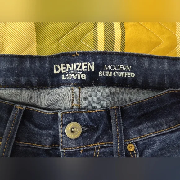 Denizen from Levi's Dark Blue Skinny Jeans - Picture 5 of 11